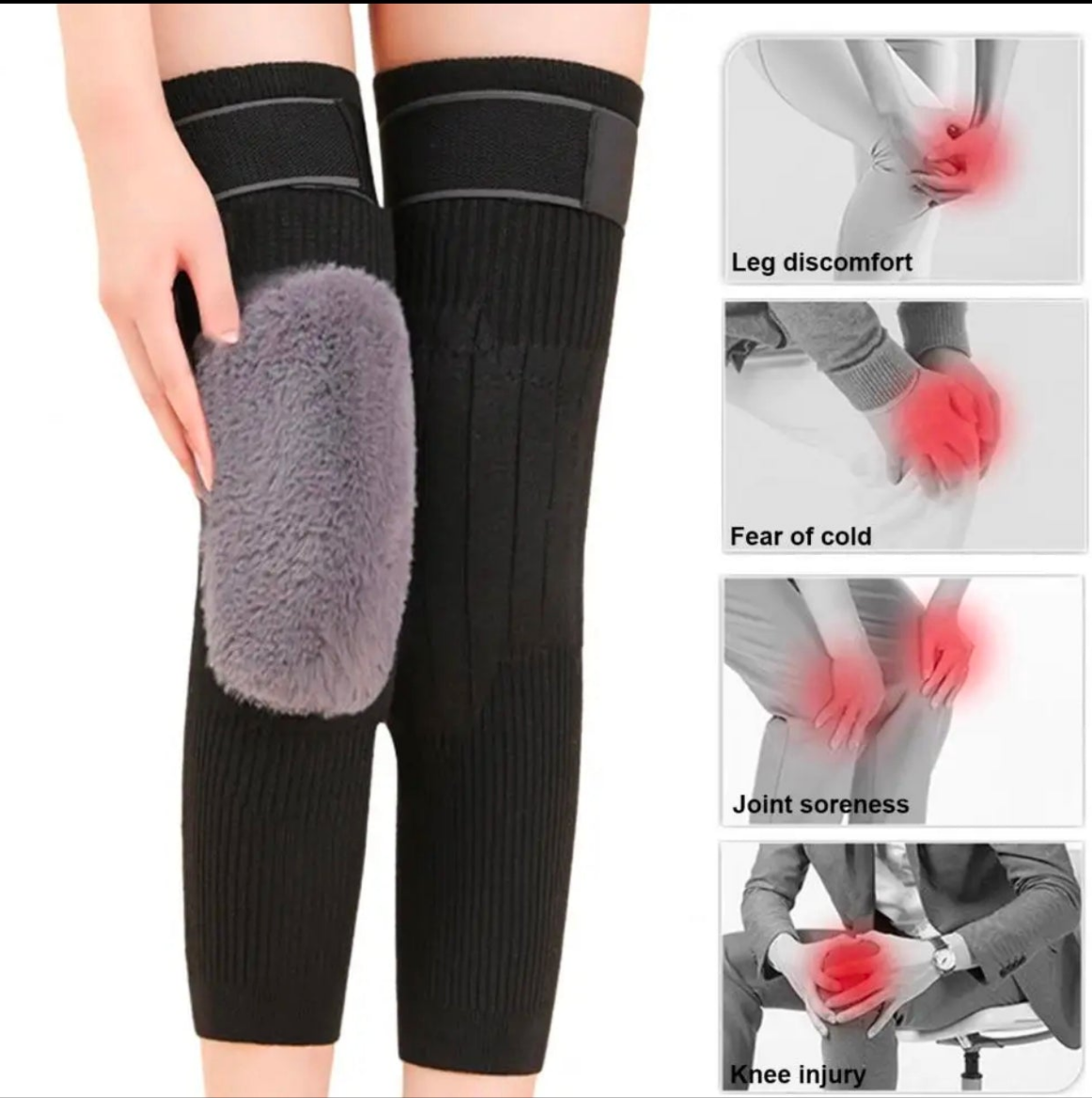 ⭐ WinterGuard™ Knee Warmers (Buy 1 Get 1 Free)